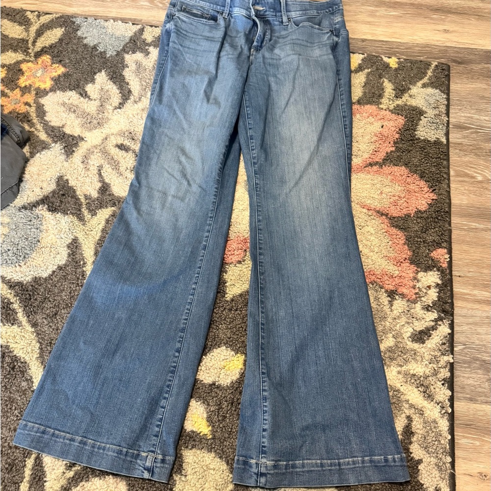 Torrid Denim Flare Jeans in Classic Blue